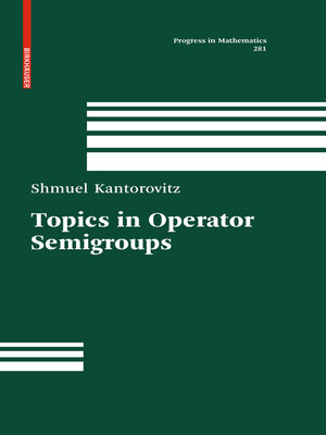 cover image of Topics in Operator Semigroups